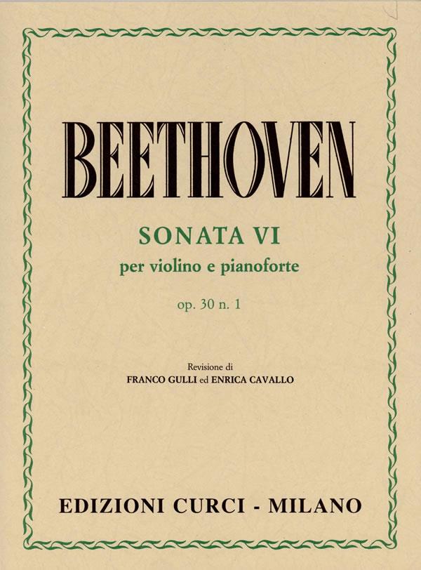 Sonata Op. 30 No. 1 For Violin and Piano